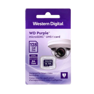 MICRO SD PURPLE - 128 GB - WESTERN DIGITAL