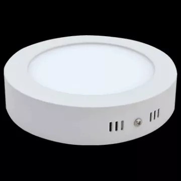 PANEL 6W CIRCULAR SOBREPONER BLANCO - UNITEC
