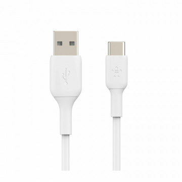 CABLE DATOS TIPO C A USB BELKIN BLANCO