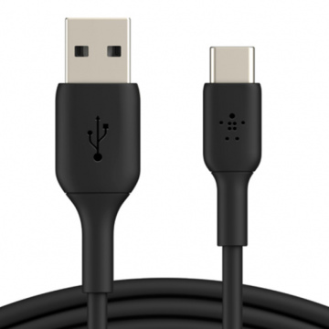 CABLE DATOS TIPO C A USB BELKIN NEGRO