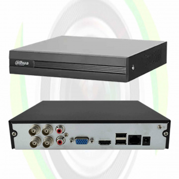DH-XVR1B04-I - XVR 4CH + 1CH IP GRABACION HASTA 1080N HDMI 1 E/S RCA 1 SATA H.265+ AI CODING SMDPLUS